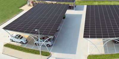Lösung Photovoltaikanlagen für Parkplätze Bild
