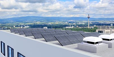 Lösung Photovoltaikanlagen für Dachflächen Bild