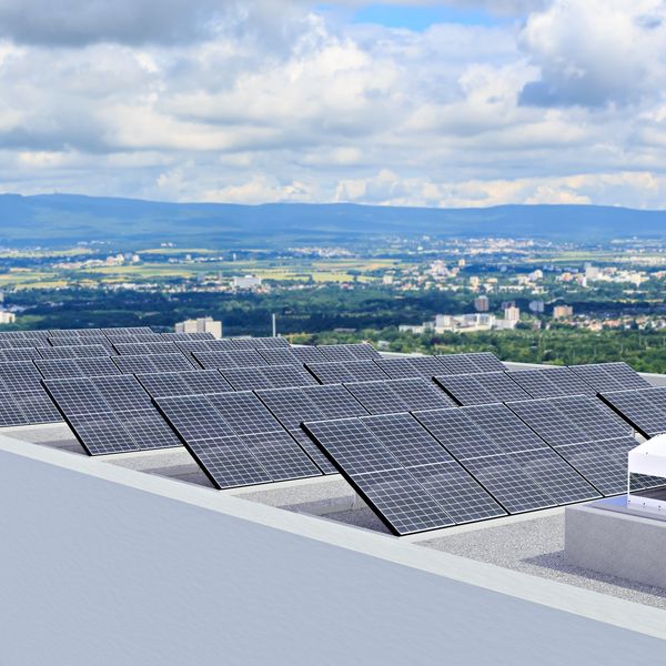 Lösung Photovoltaikanlagen für Dachflächen Bild
